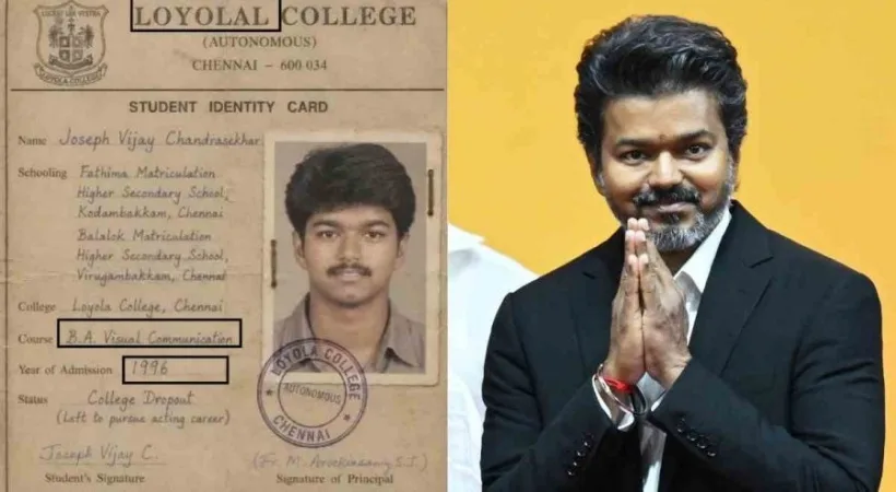vijay fake id card