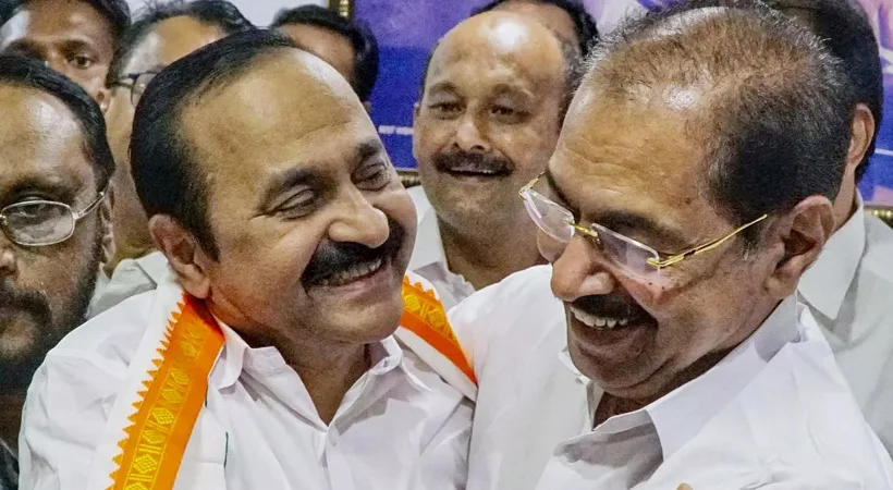 VD Satheesan and Sunny Joseph